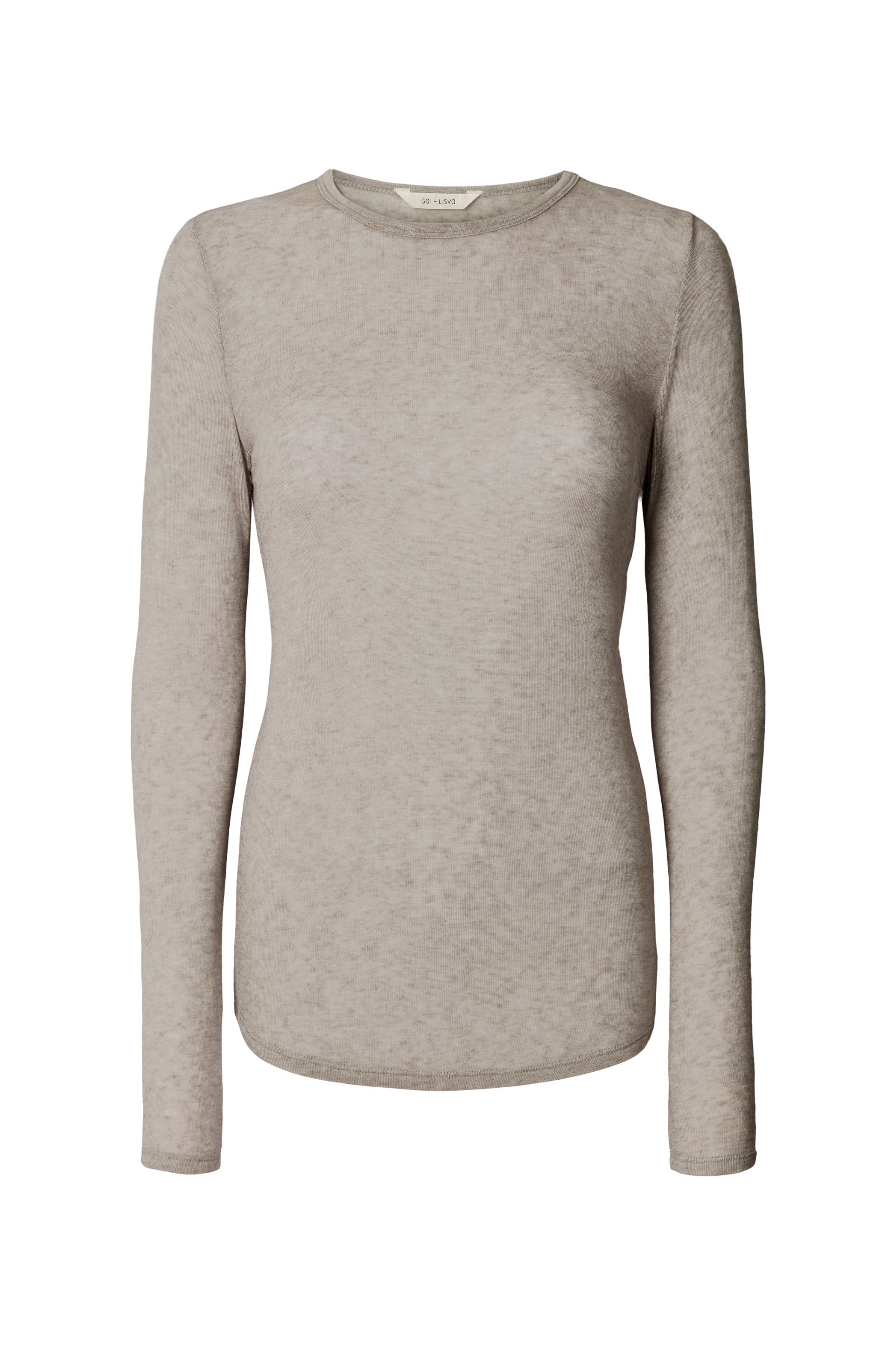 Gai+lisva - Thyra Wool langÃ¦rmet t - grÃ¥ - Size (l)