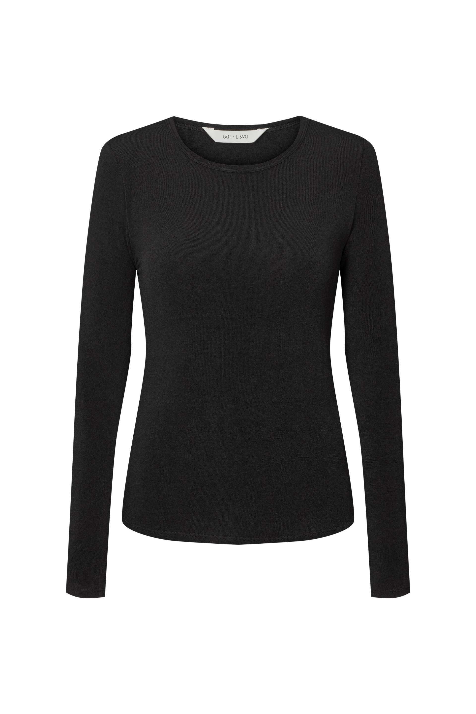 Gai+lisva - Thyra Wool langÃ¦rmet t - sort - Size (m)