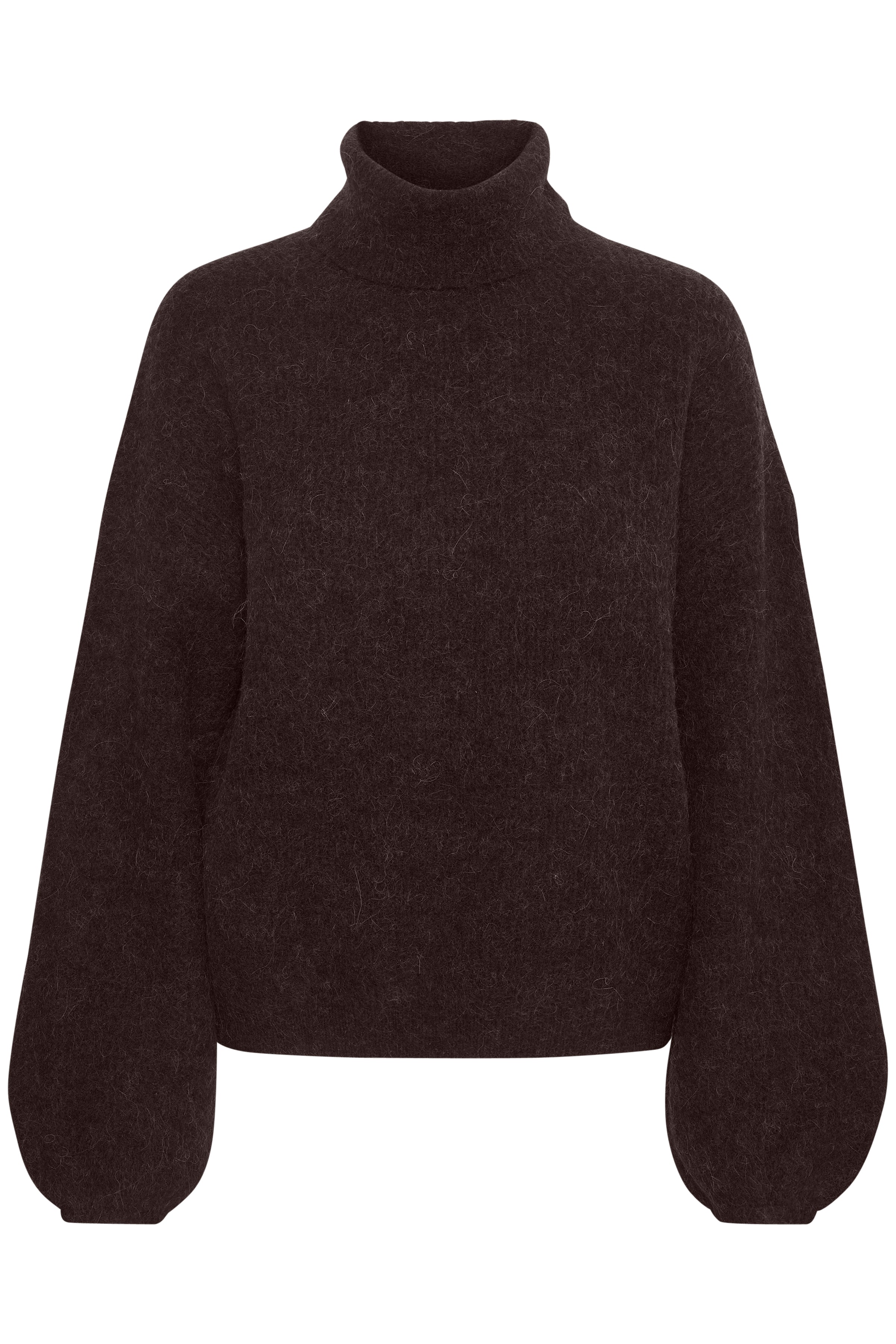 Gestuz - AlphaGZ Is turtleneck  - brun - Size (l)