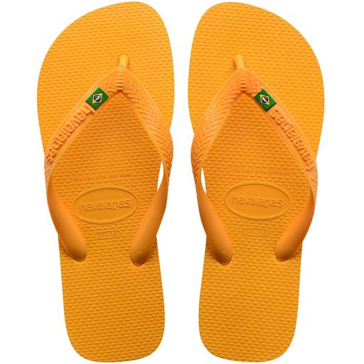 Havaianas - Brasil klip klapper  - gul - Size (37/38)