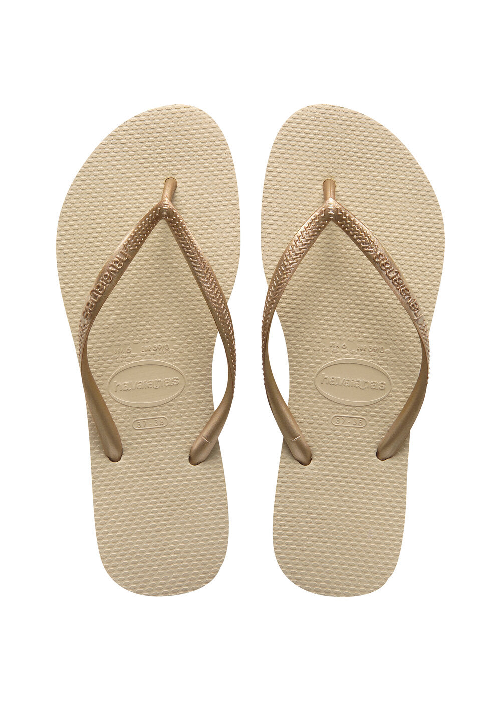 Havaianas - Slim klipklapper  - beige - Size (35/36)