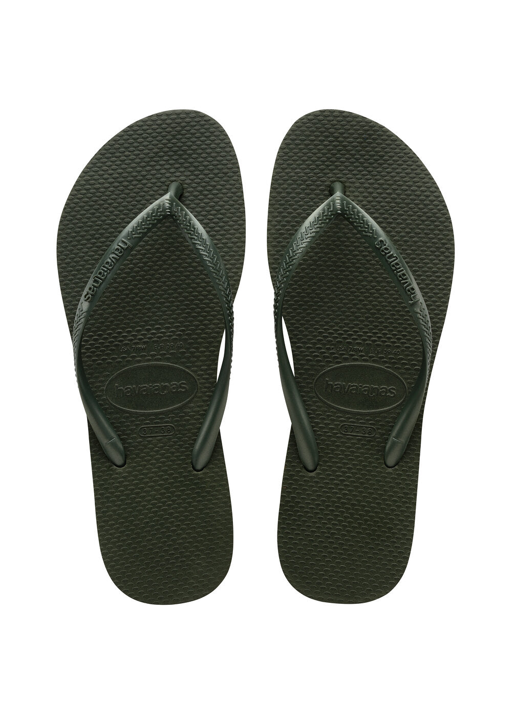 Havaianas - Slim klipklapper  - grÃ¸n - Size (35/36)