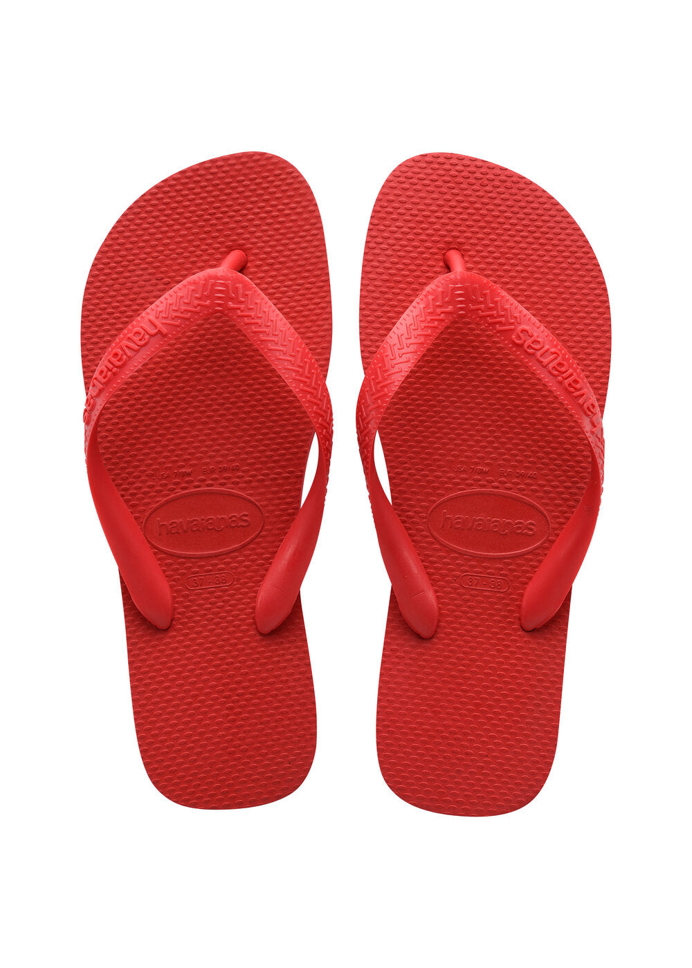 Havaianas - Top Klipklapper  - rÃ¸d - Size (37/38)