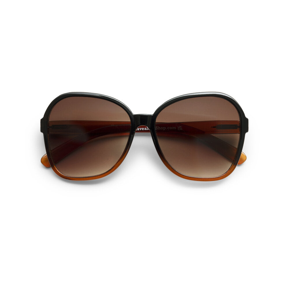 Have A Look - Butterfly solbriller - Brown/black