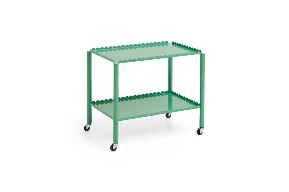 Hay - Arcs Trolley Low rullebord - Jade green