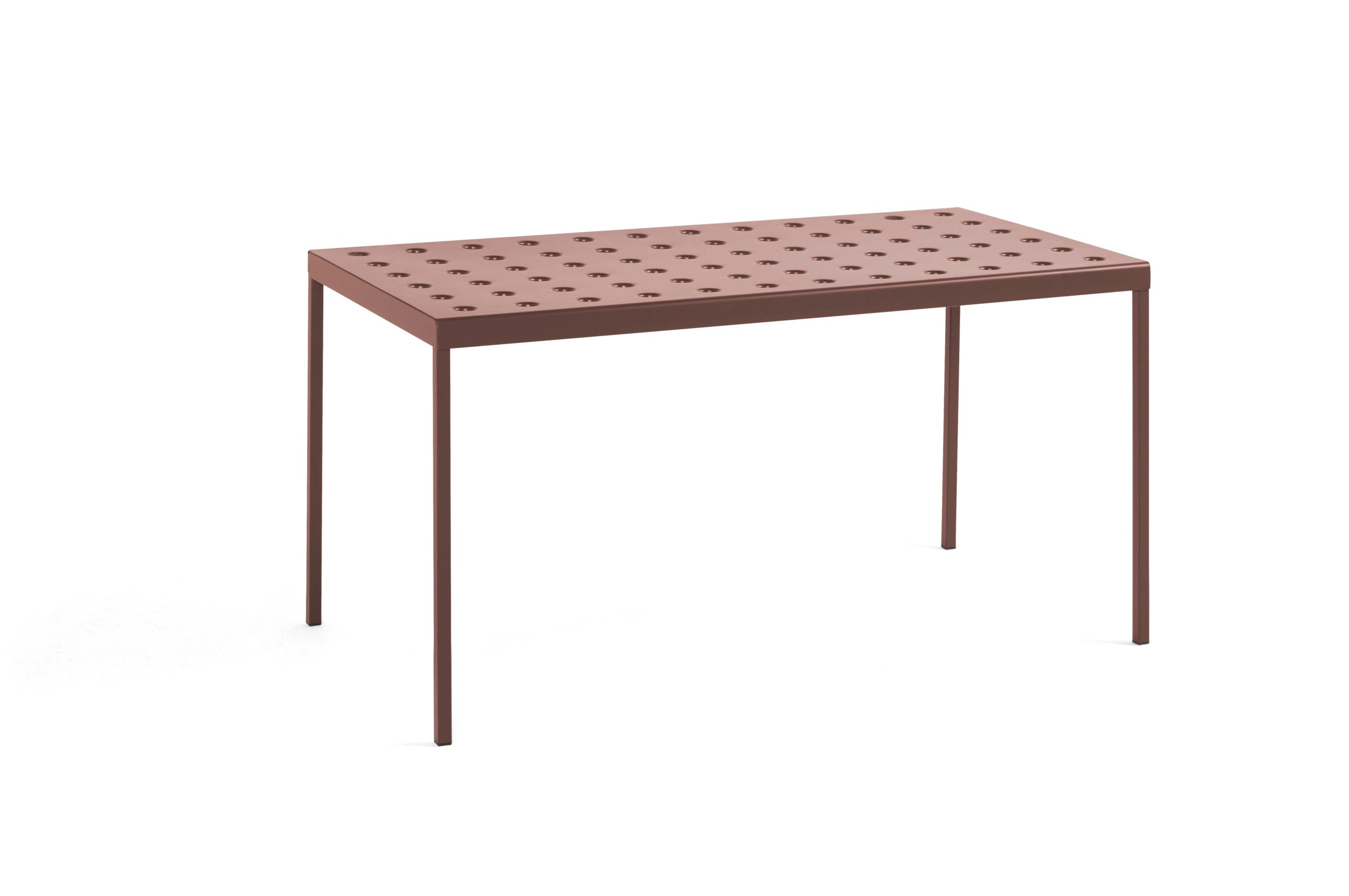 Hay - Balcony havebord, L144 cm. - Iron Red