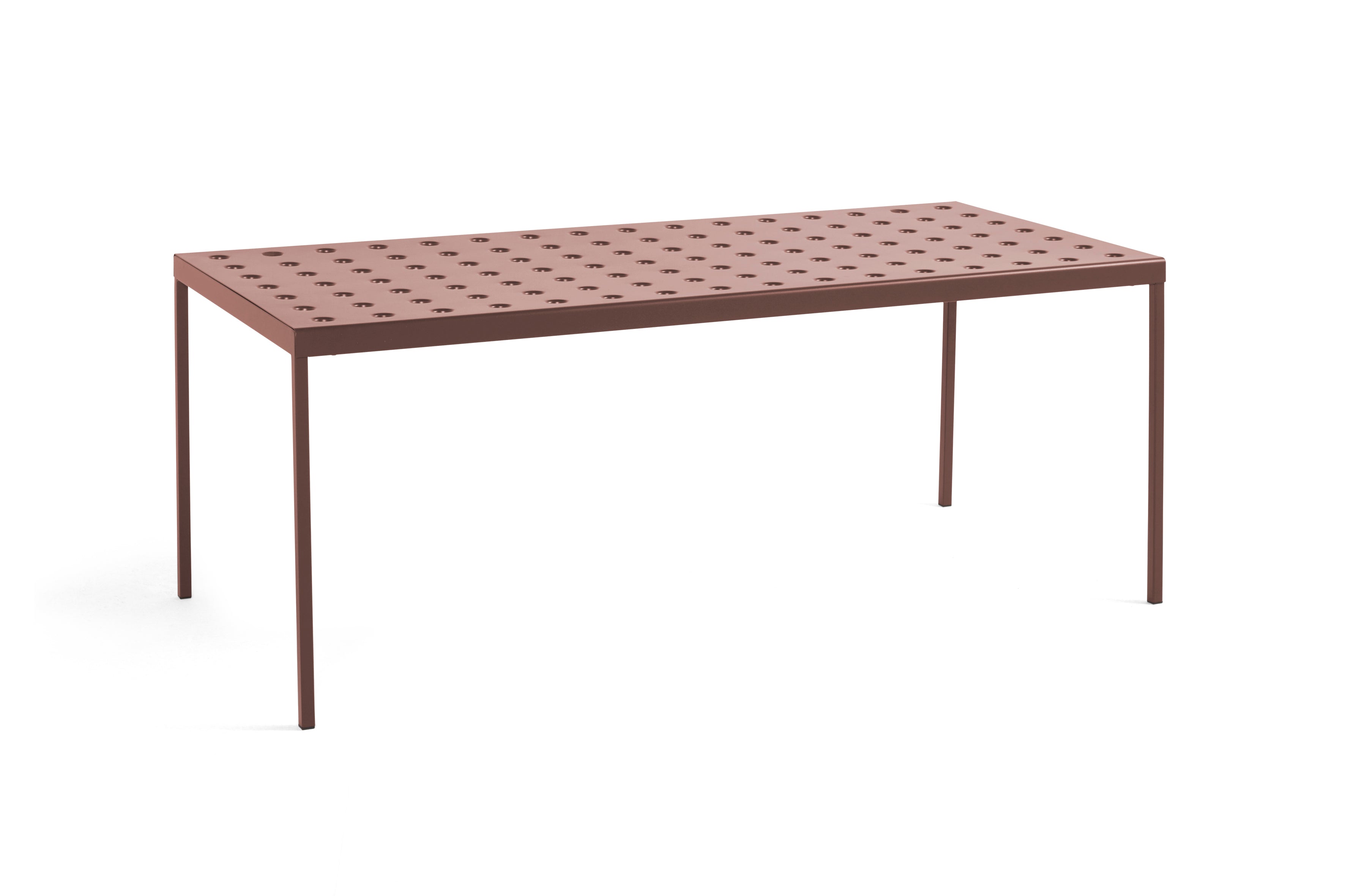 Hay - Balcony havebord, L190 cm. - Iron Red