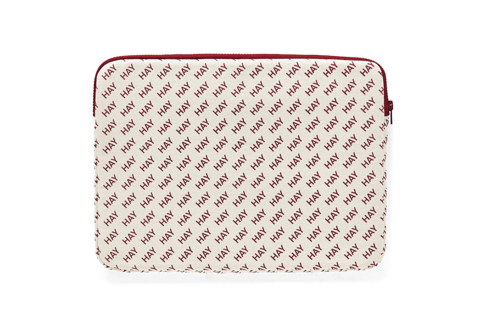 Hay - Logo computer sleeve - Burgundy