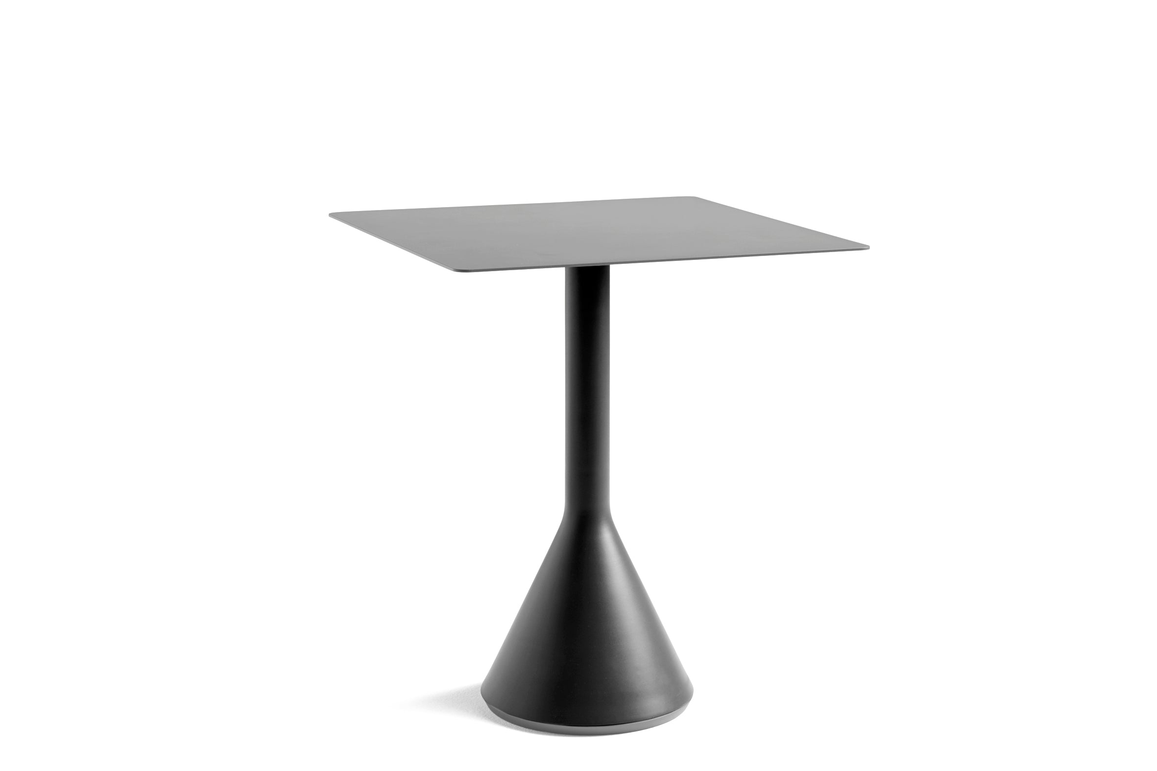 Hay - Palissade Cone havebord, Anthracite -  L65xB65 cm.