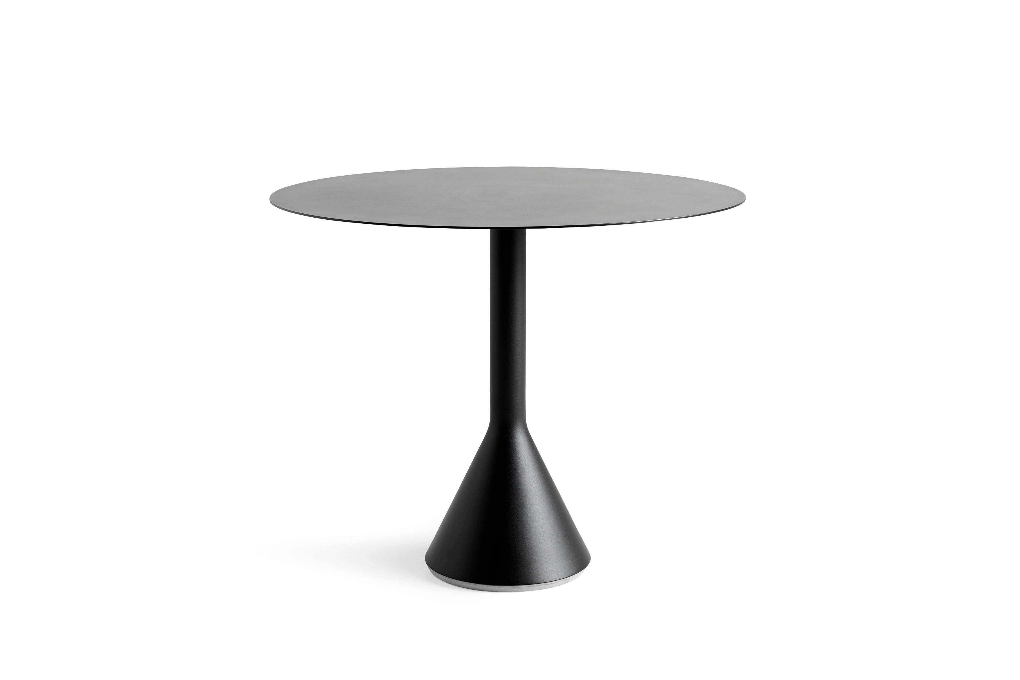 Hay - Palissade Cone havebord, Anthracite - Ø90xH74 cm.