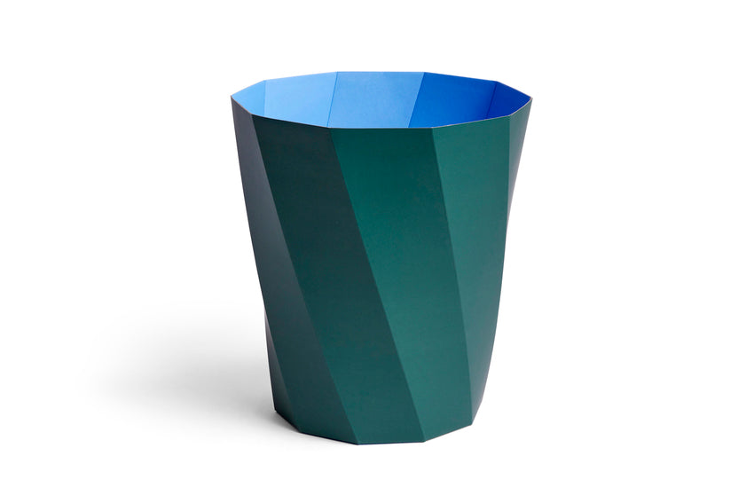 Hay - Paper Paper Bin papirspand, Dark green - H: 30,5 cm.