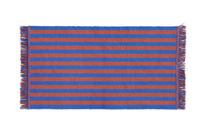 Hay - Stripes and stripes dÃ¸rmÃ¥tte, Cacao sky - 52x95 cm.