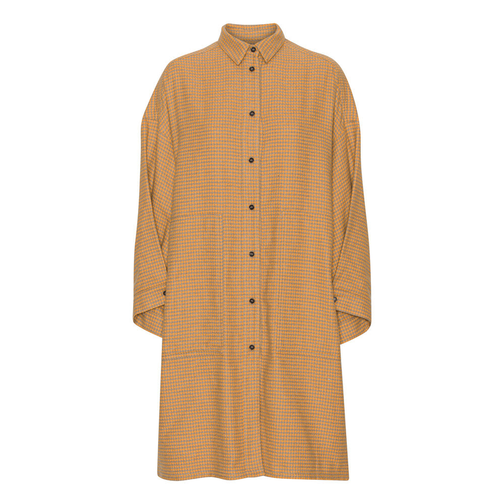 Henrik Vibskov - Cast skjortekjole  - beige - Size (m)