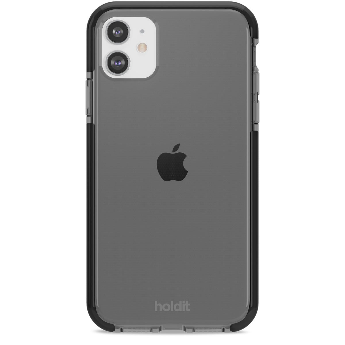 Holdit - Seethru cover, Sort - iPhone 11/XR