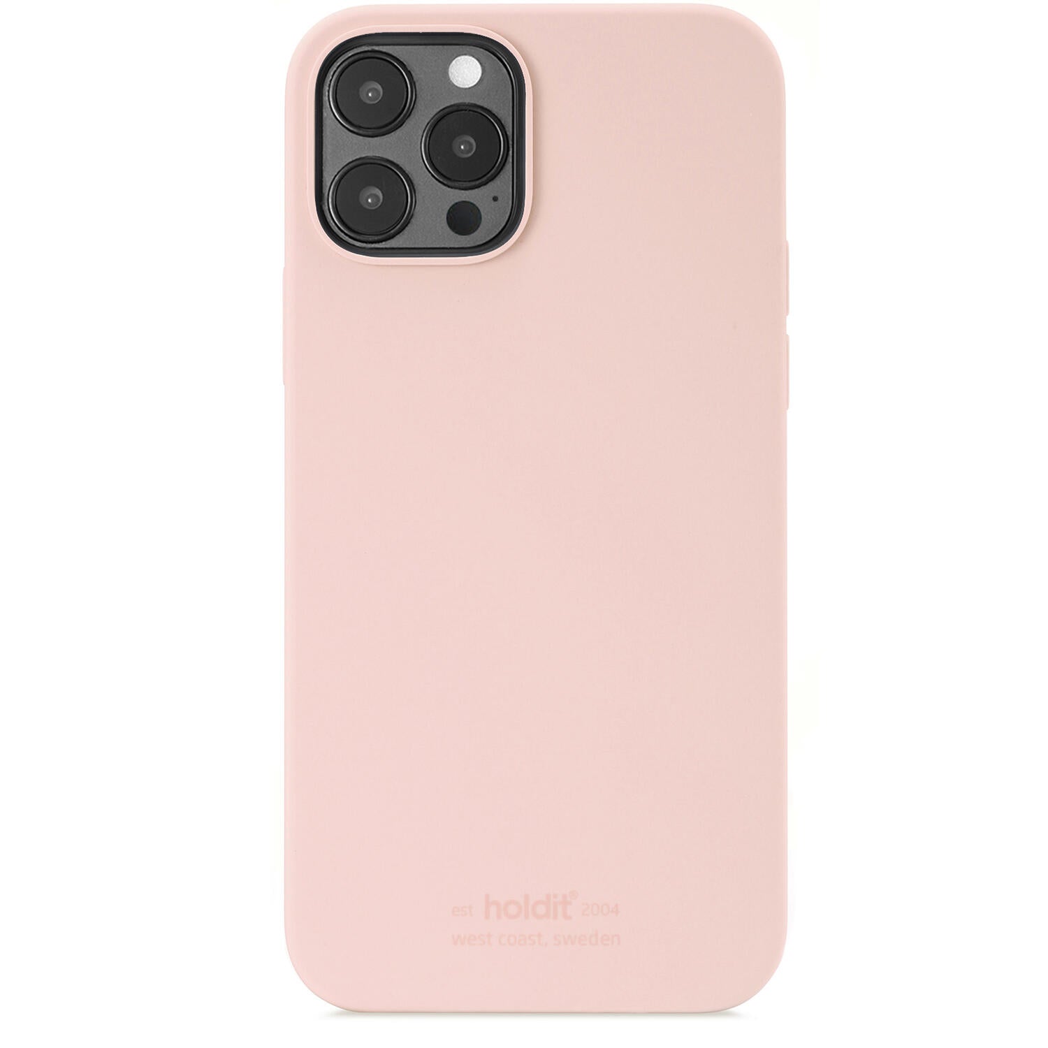 Holdit - Silicone cover, Blush Pink - iPhone 12/12 Pro