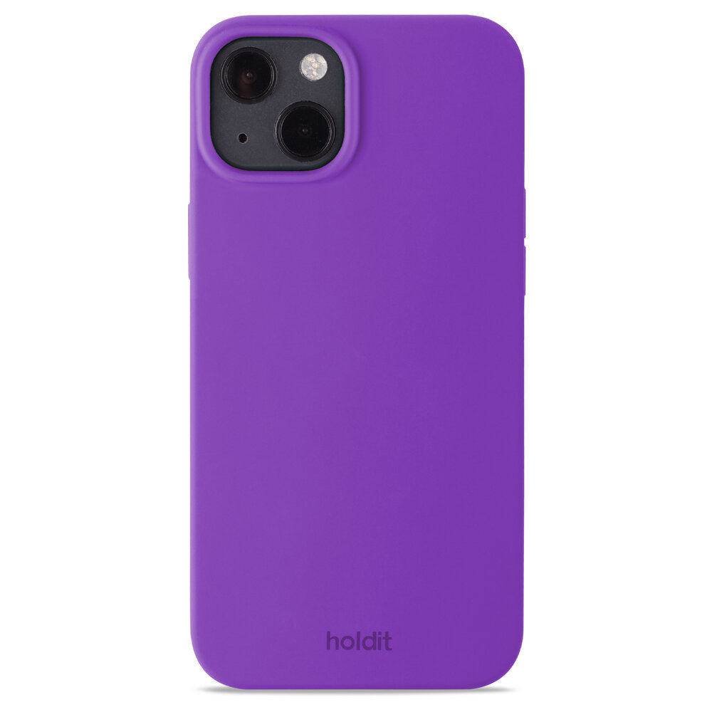 Holdit - Silicone cover, Bright Purple - iPhone 13