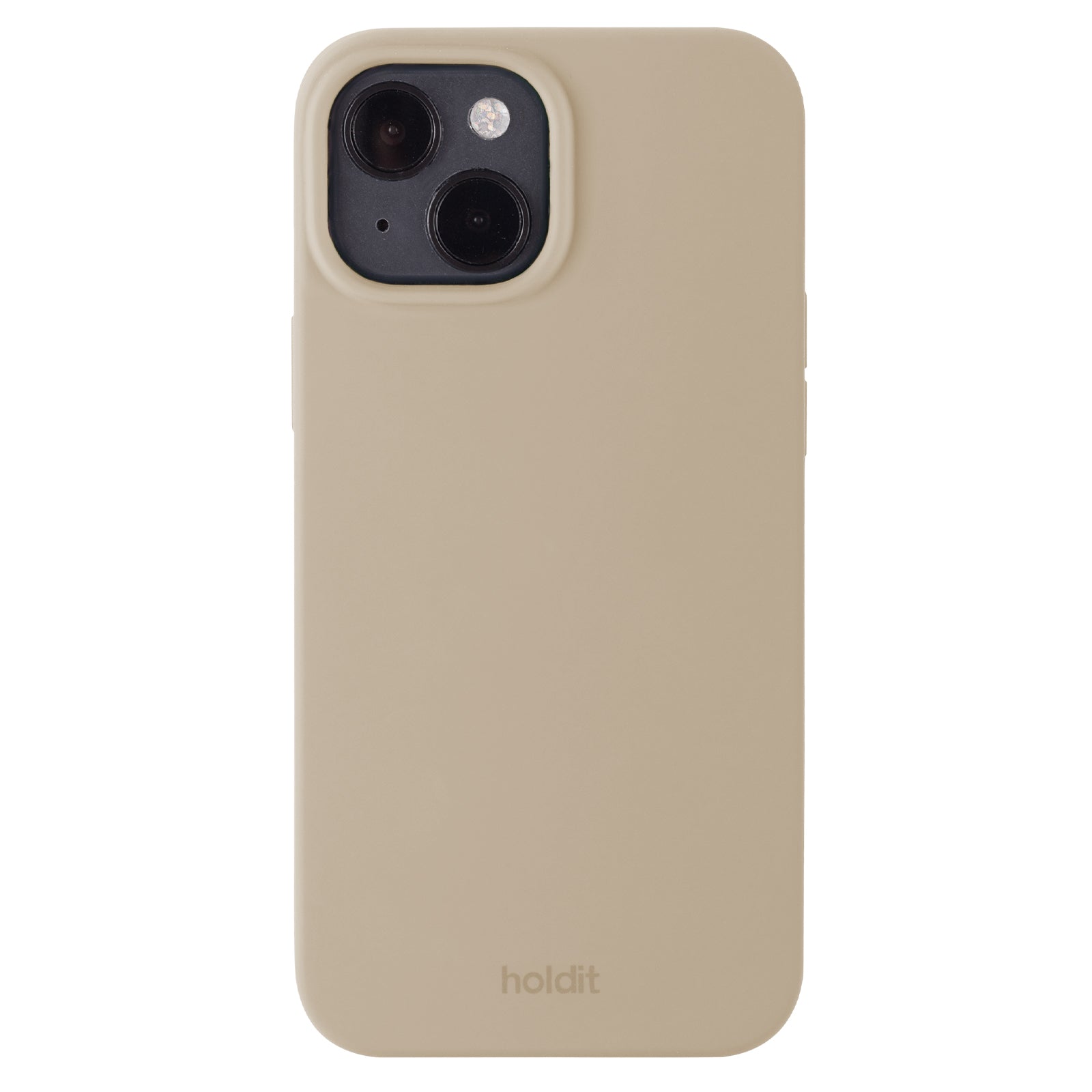 Holdit - Silicone cover, Latte Beige - iPhone 13/14