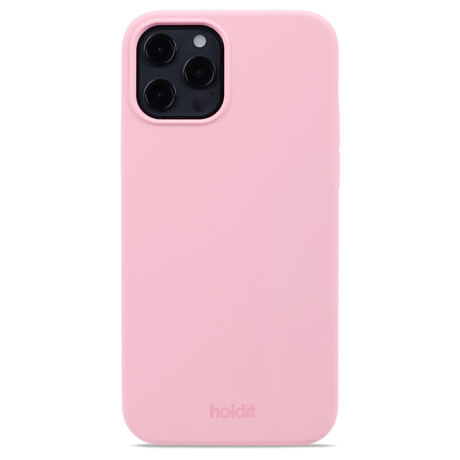 Holdit - Silicone cover, Pink - iPhone 12/12 Pro