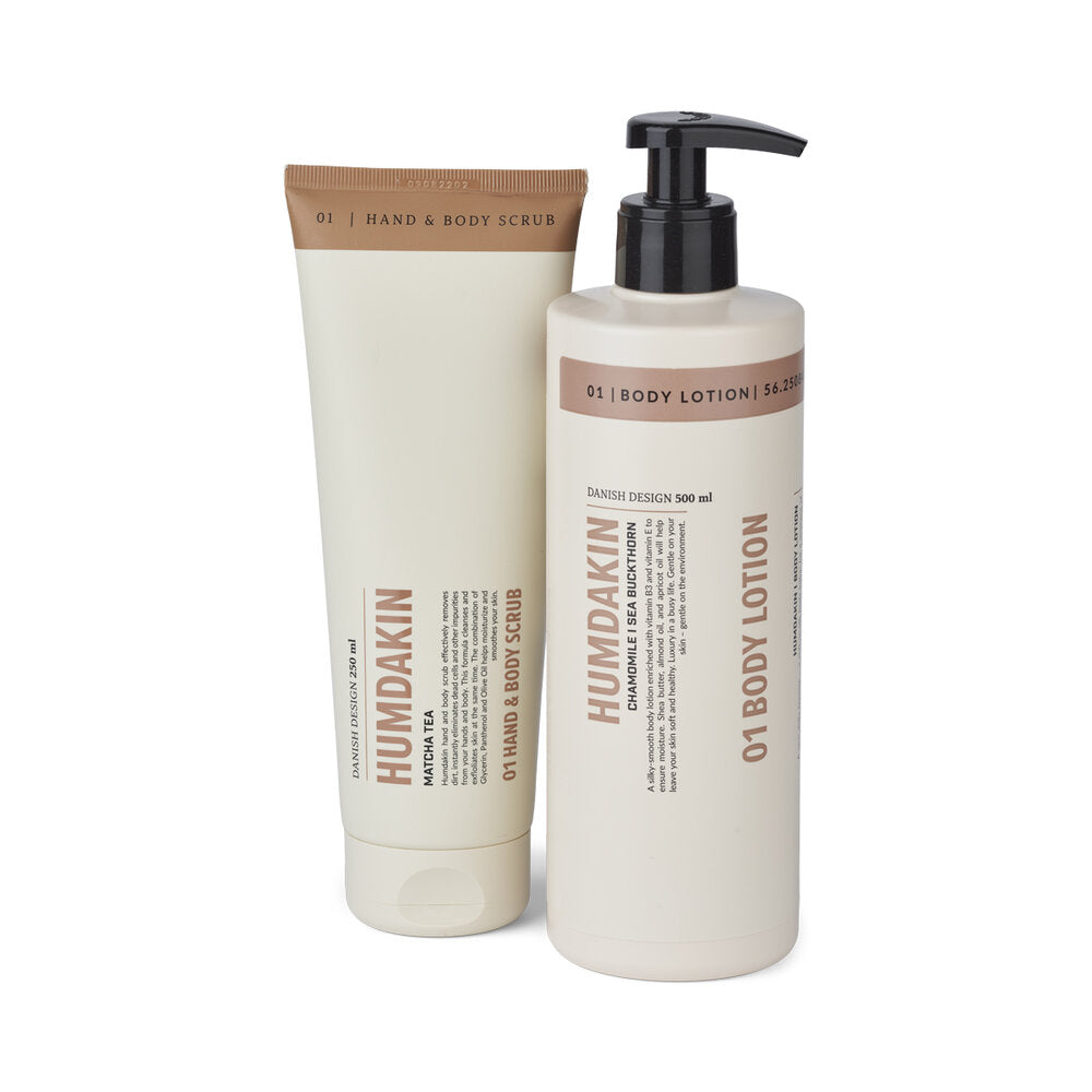 Humdakin - Body care kit m. bodylotion og bodyscrub