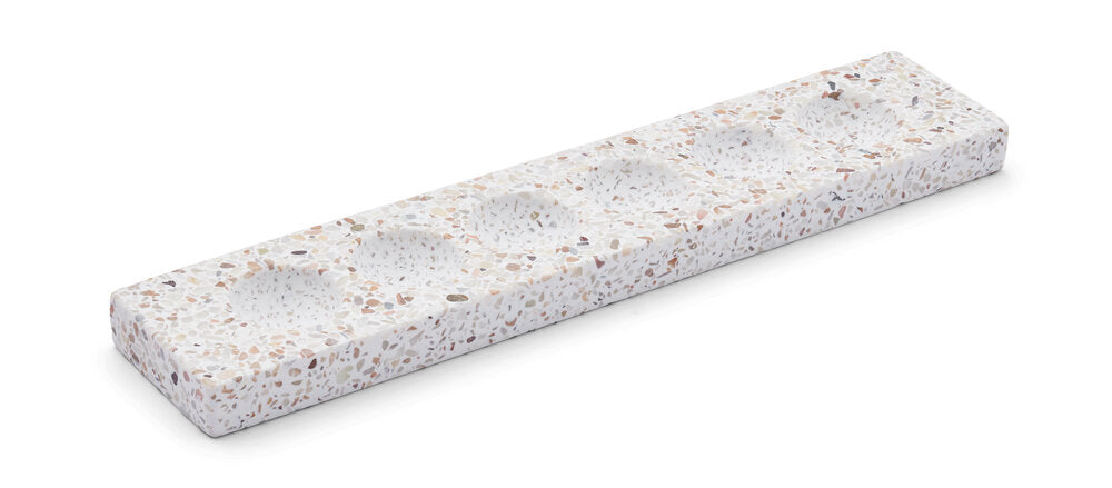 Humdakin - Terrazzo æggebakke - rød/beige