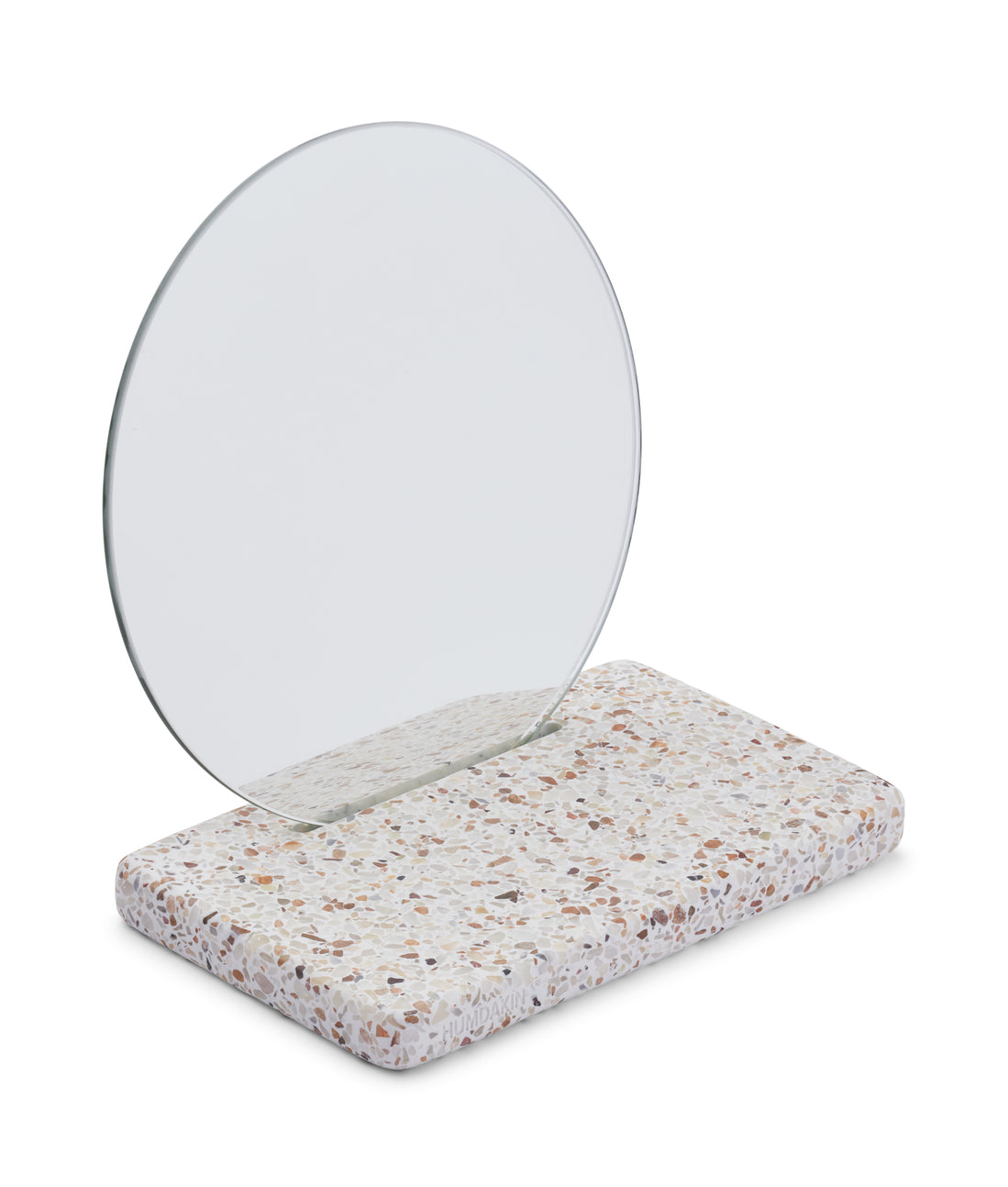 Humdakin - Terrazzo  spejl - rød/beige