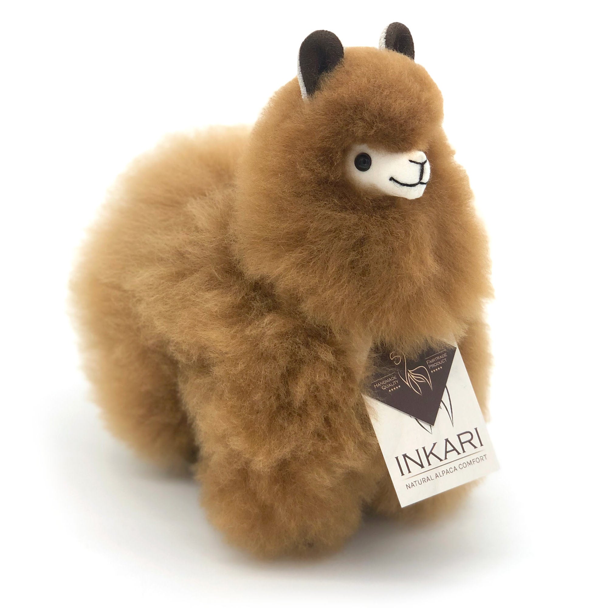 Inkari - Alpaca Hazelnut Small - brun - Size (small)