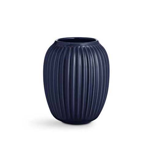 Kähler - Hammershøi vase, indigo - H: 20 cm.