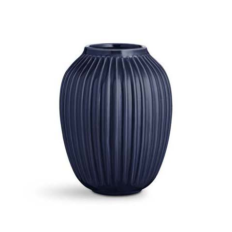 Kähler - Hammershøi vase, indigo - H: 25 cm.