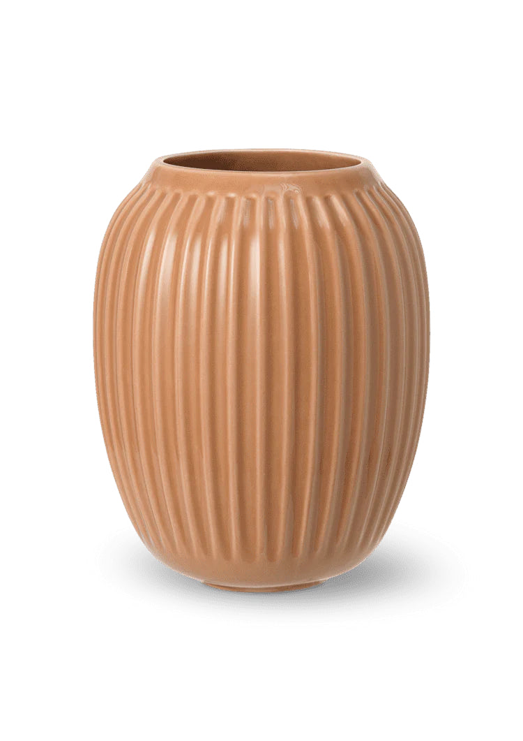 Kähler - Hammershøi vase - karamel, H: 21cm.