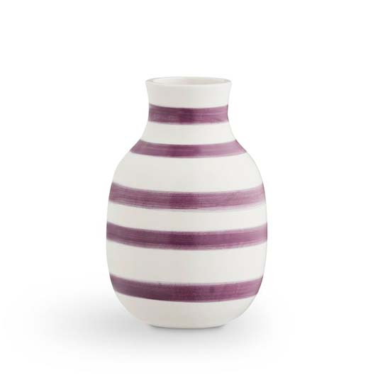 KÃ¤hler - Omaggio vase, blomme - H: 12,5 cm.