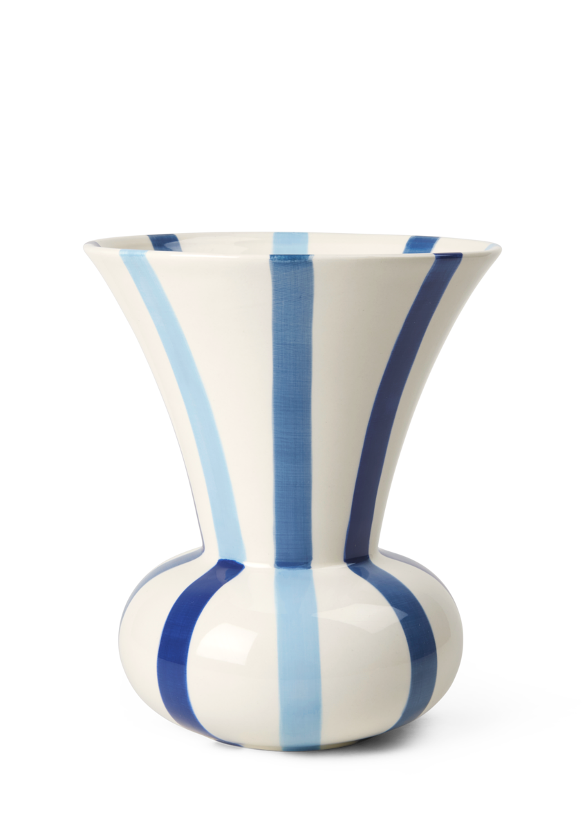 Kähler - Signature vase, blå - H20 cm.