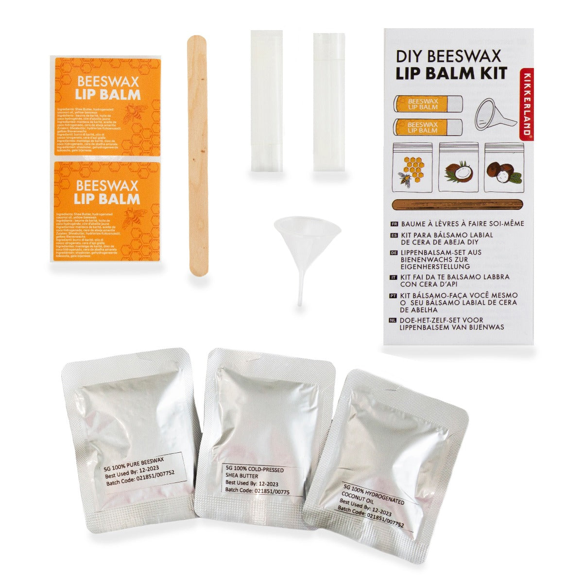 Kikkerland - DIY lip balm kit