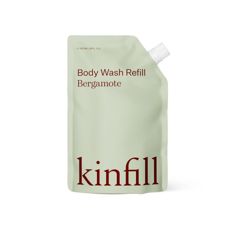 Kinfill - Body Wash Refill, Bergamote - 500ml