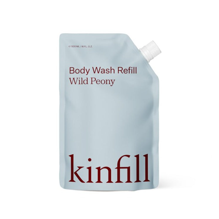 Kinfill - Body Wash Refill, Wild Peony - 500ml