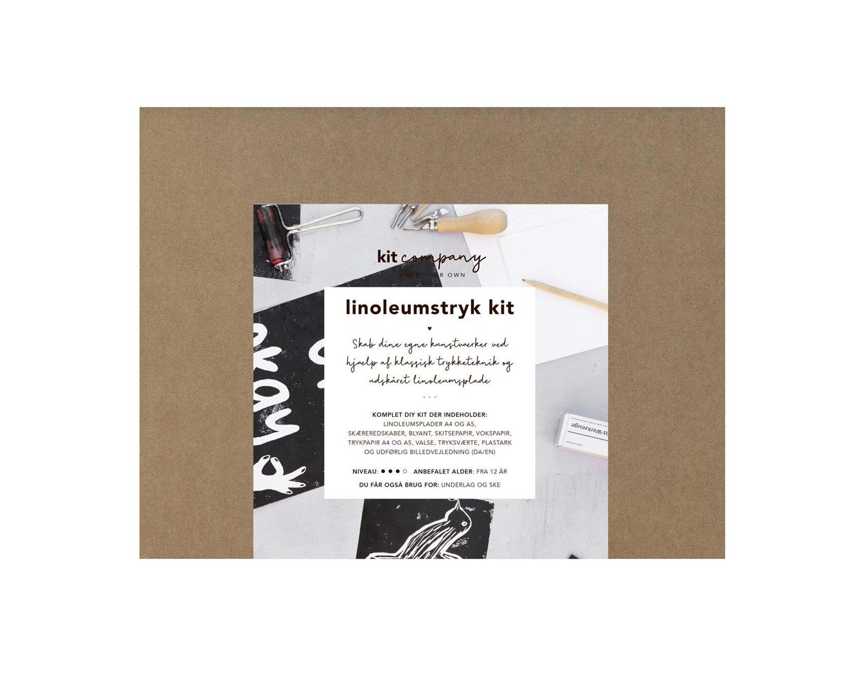 Kit Company - Linoleumstryk kit