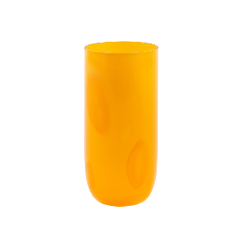 Kodanska - Flow Longdrink glas, orange/prikker - 40 cl.