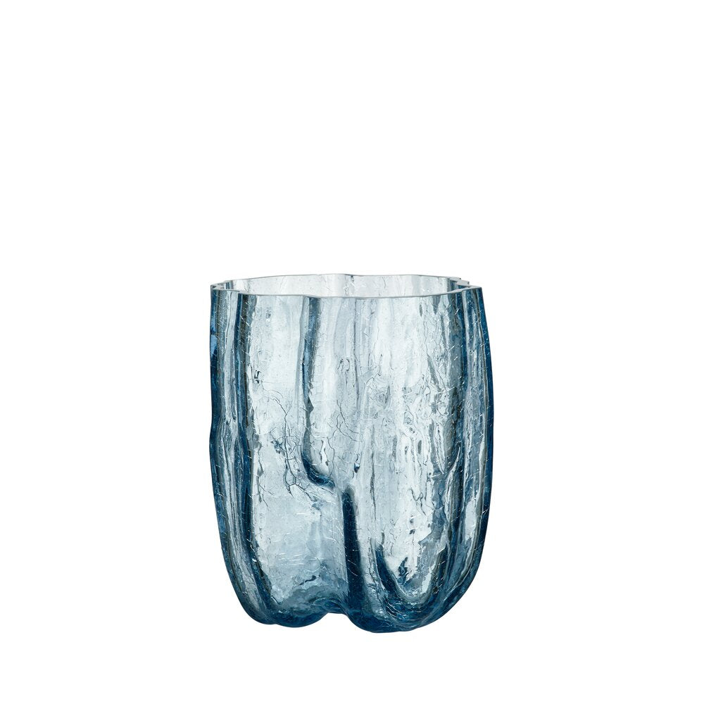 Kosta Boda - Crackle vase, circular - H27 cm.