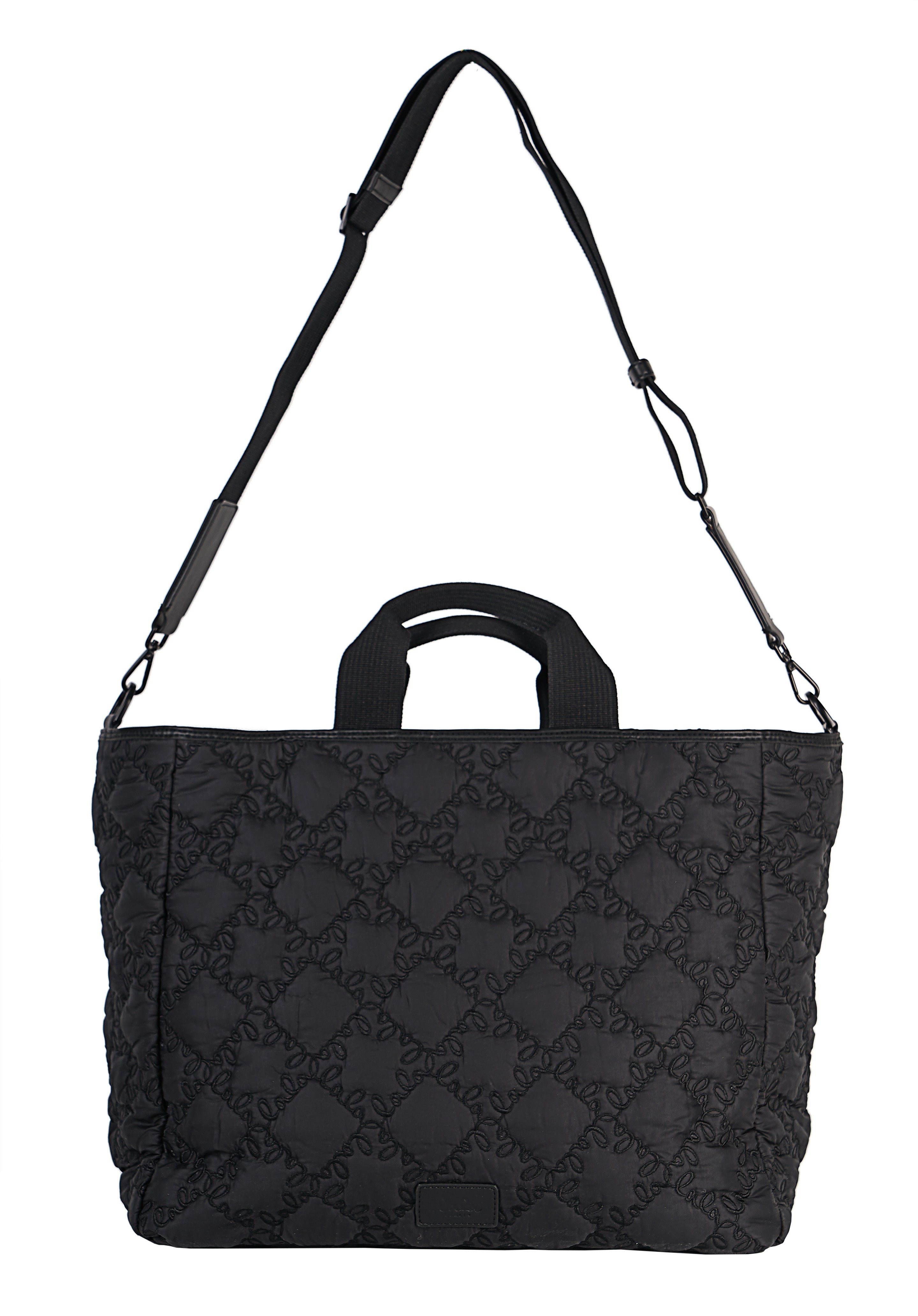 Lala Berlin - Mendel Oversized Tote - Black Lalagram