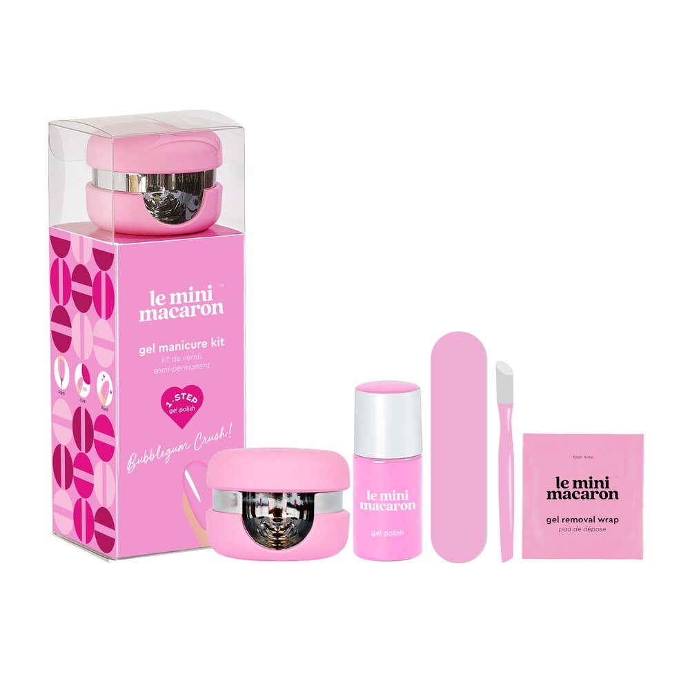 Le Mini Macaron - Gel Manicure Kit - Bubblegum Crush