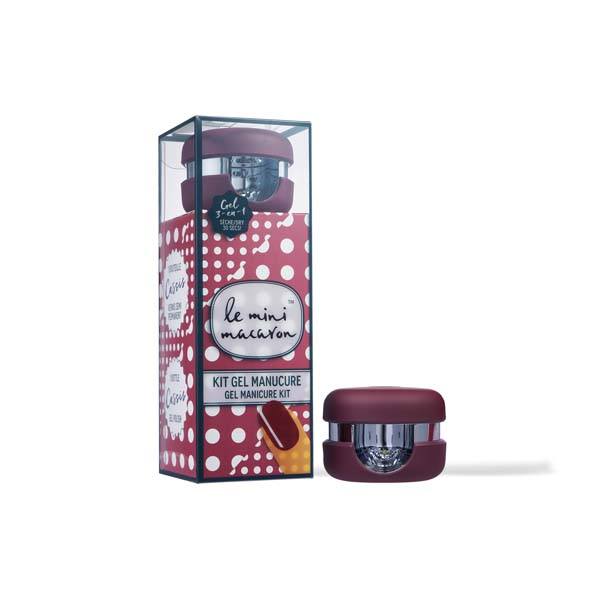 Le Mini Macaron - Gel manicure kit - Cassis