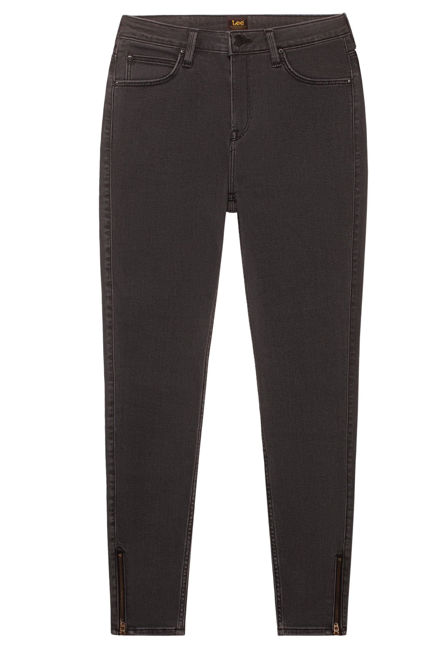 Lee - Marion Straight jeans  - grÃ¥ - Size (26/31)