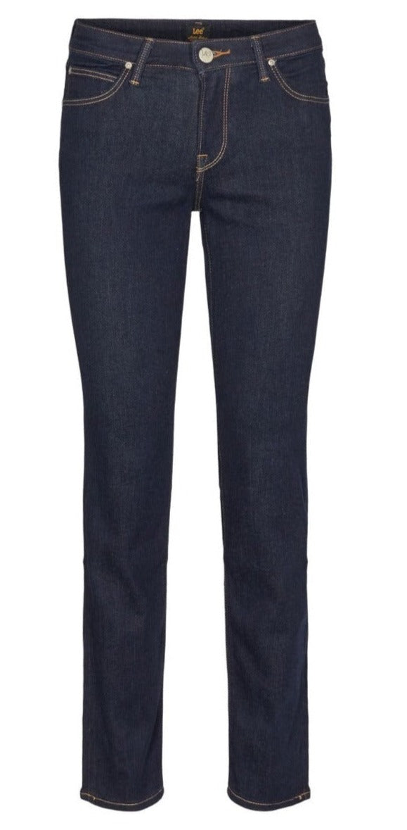 Lee - Marion straight rinse Jeans - blå - Size (27/31)