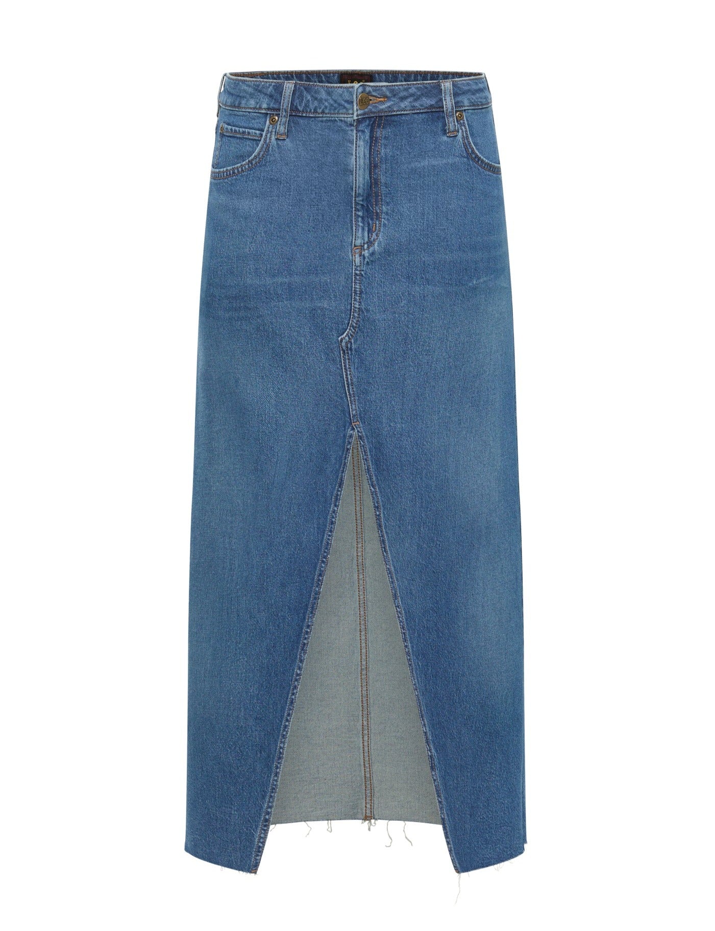 Lee - Maxi denimnederdel  - blÃ¥ - Size (26)