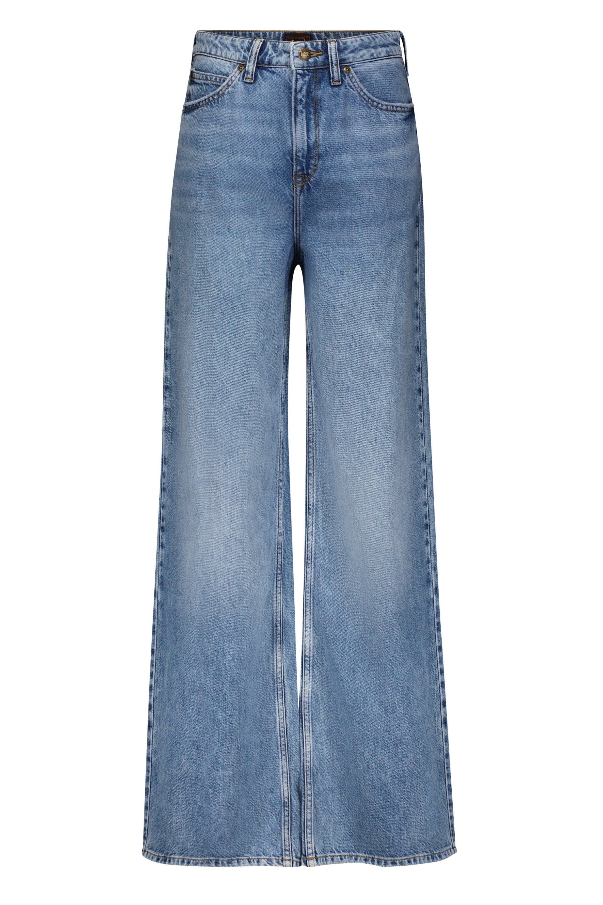 Lee - Stella A Line wide leg jeans  - blÃ¥ - Size (31/31)