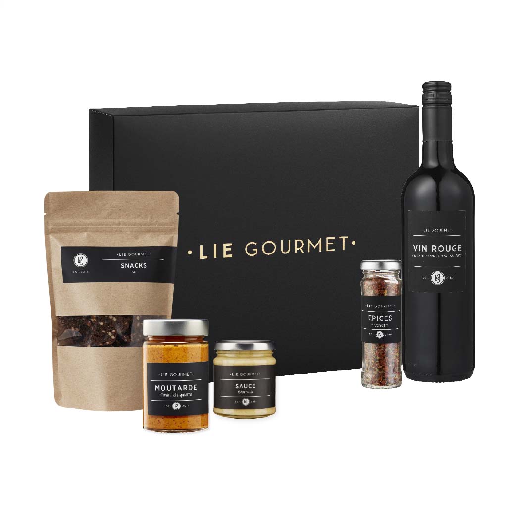 Lie Gourmet - Gaveæske Wine and Dine