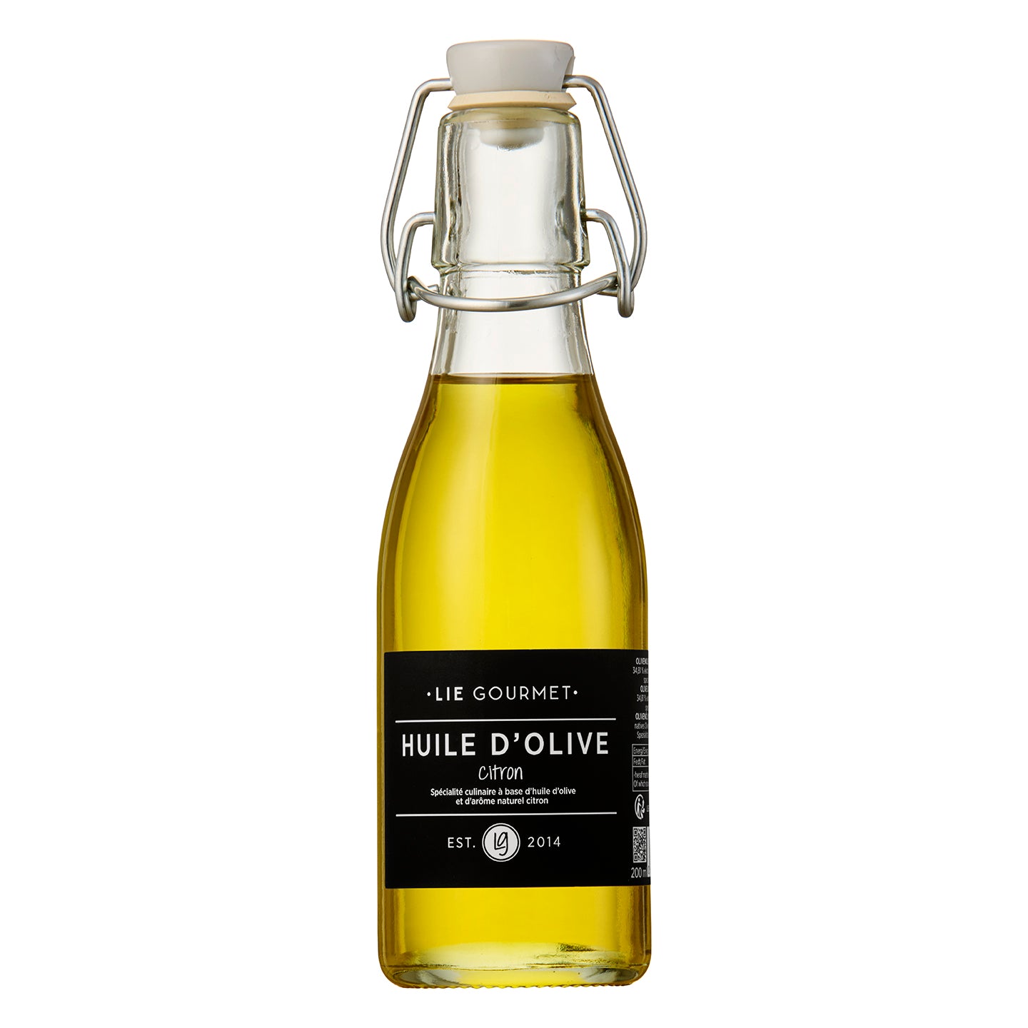 Lie Gourmet - Olivenolie citron - 200 ml.