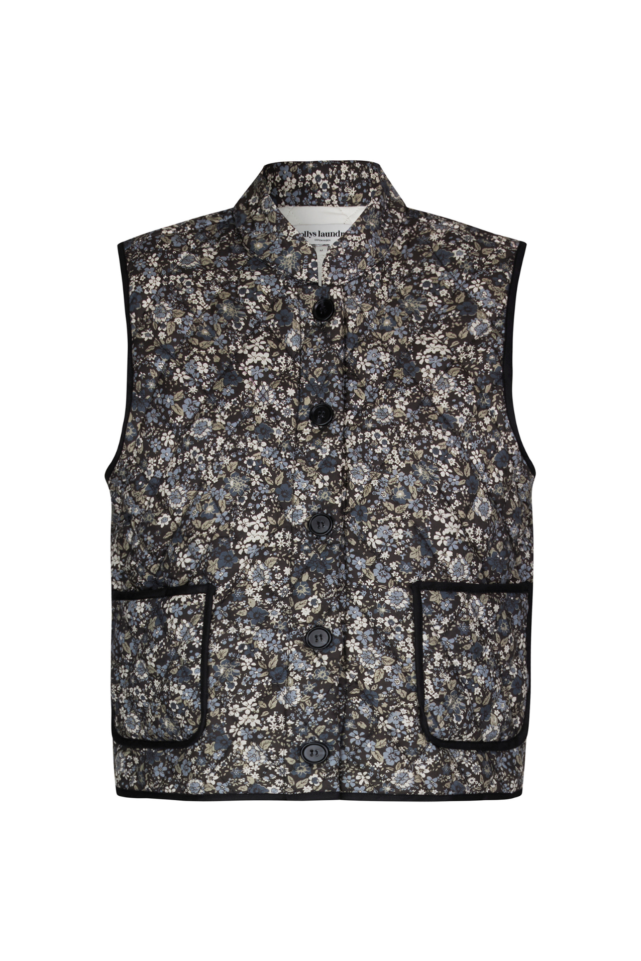 Lollys Laundry - Cairo vest  - sort - Size (l)