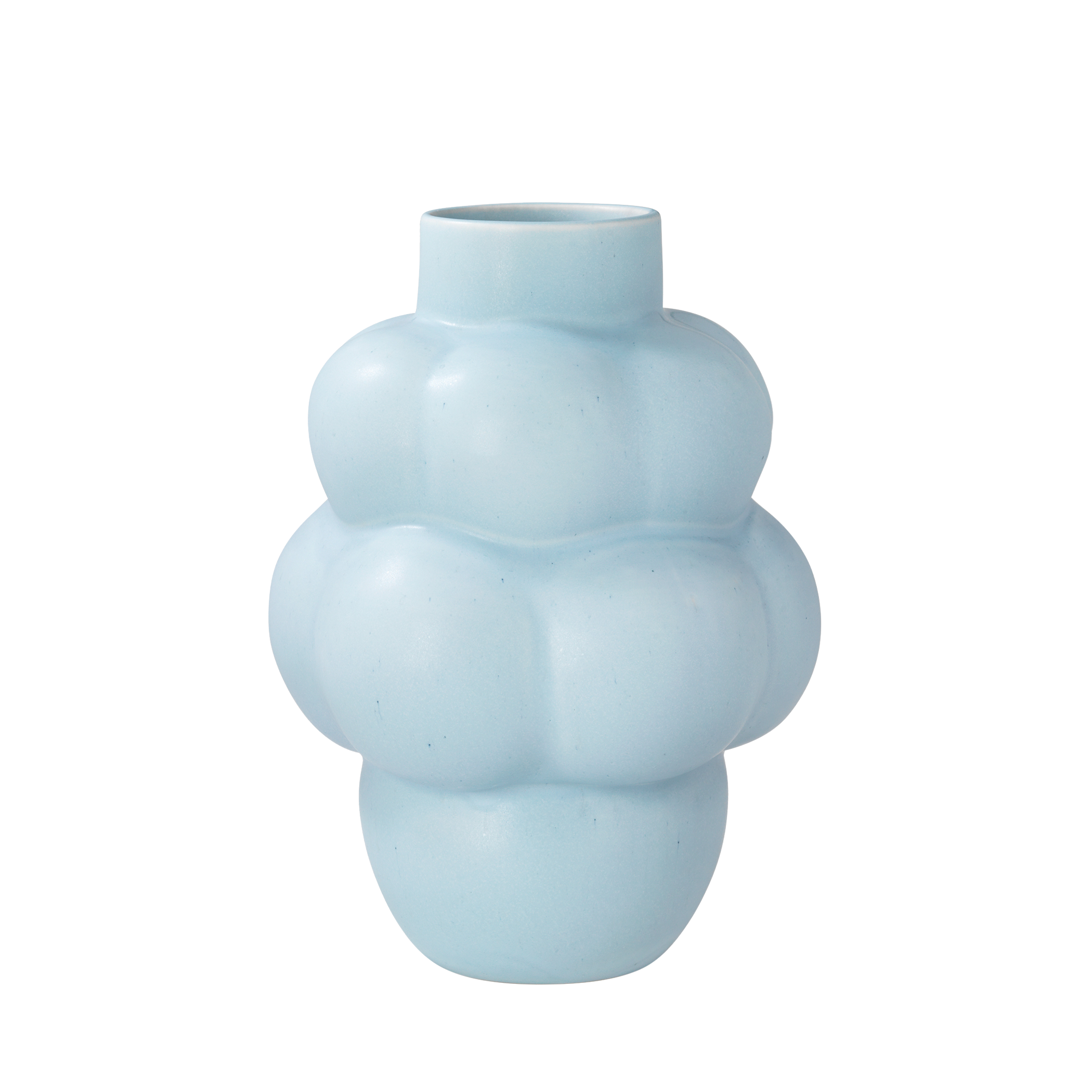 Louise Roe - Balloon vase #04, Sky Blue - H:32 cm