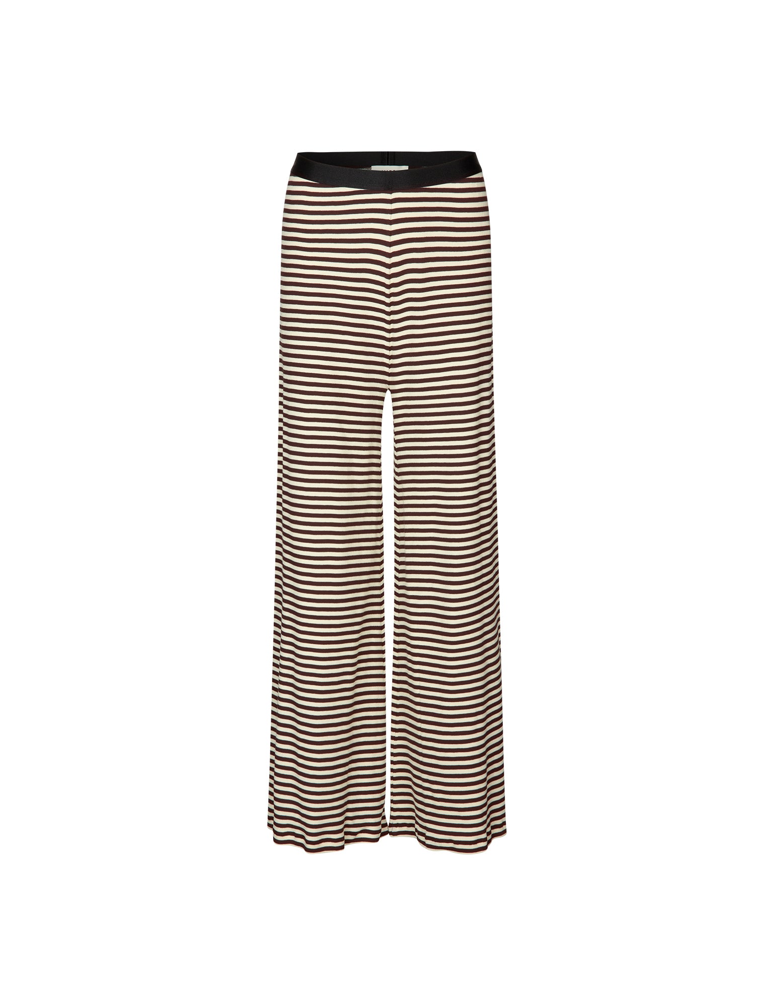 Mads Nørgaard - 2X2 Cotton Stripe Veran bukser  - brun - Size (s)