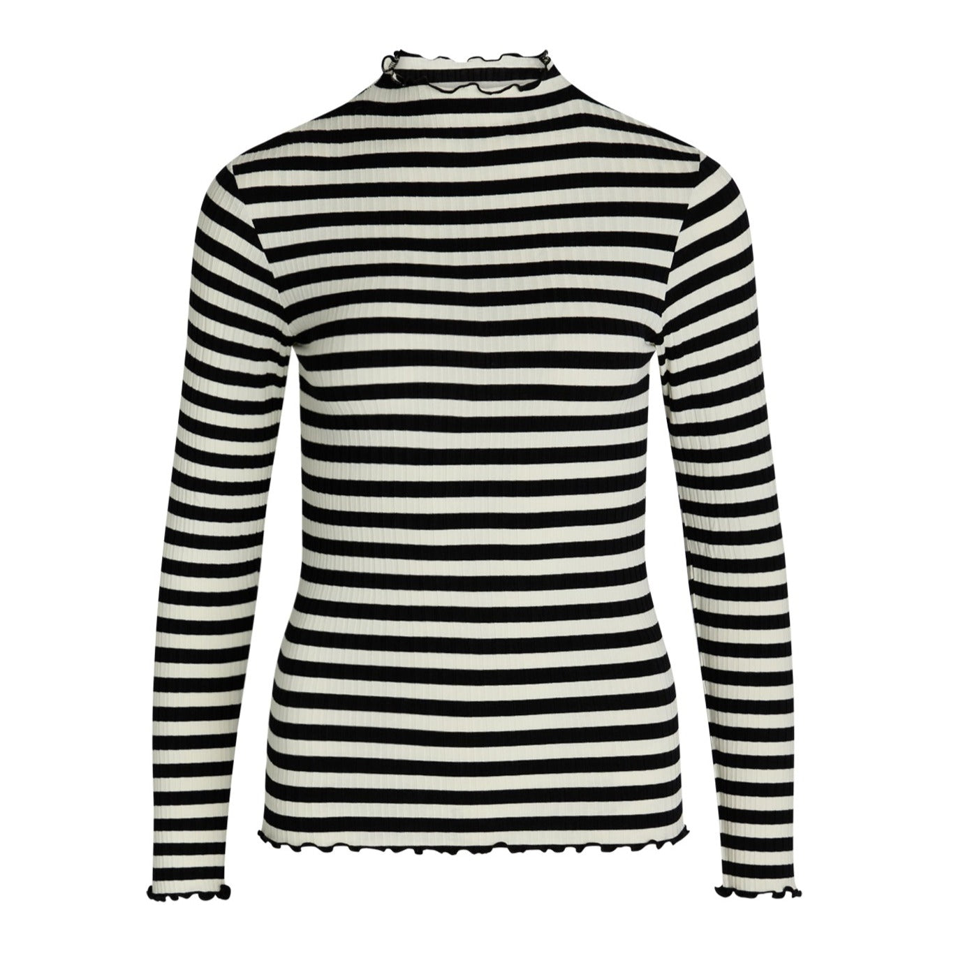 Mads Nørgaard - 5X5 Stripe Trutte Tee top  - mønstret - Size (m)